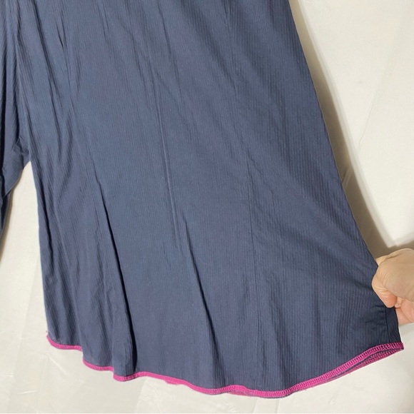 Tin Haul Navy Blue Western Pearl Snap Long Sleeve Rodeo Shirt XL - Picture 13 of 16